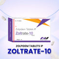 Zolpidem tablets IP Zoltrate-10